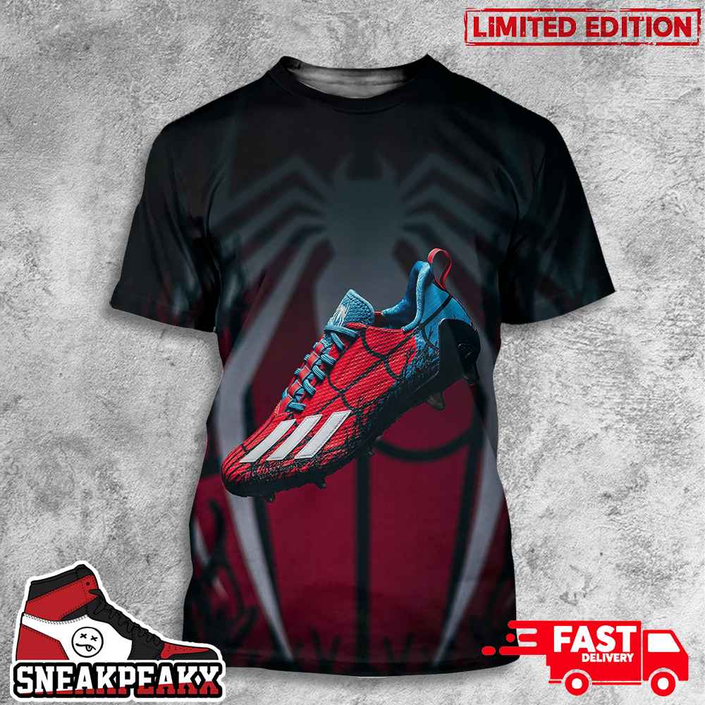 Spider-Man 2 x Adidas Collection Releases October 20th Sneaker 3D T-Shirt