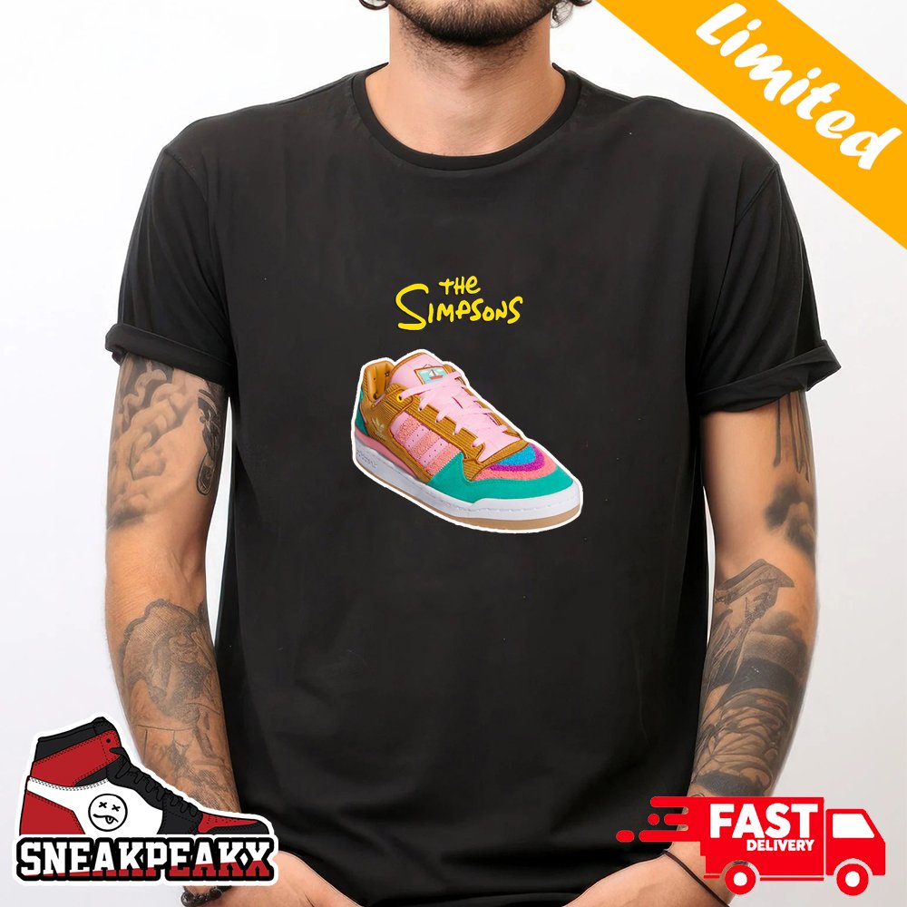 The Simpsons x Adidas Forum Low Living Room Sneaker T-Shirt