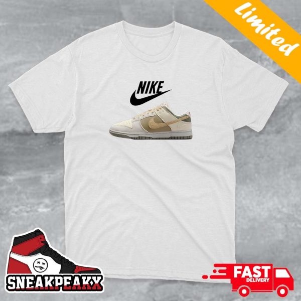 Canvas Leather And Suede Converge On The Dunk Low Collab With Travis Scott Custom Sneaker Unisex T-shirt