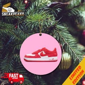 Nike Air Force 1 Low Valentine’s Day Release In 2024 For Sneaker Lovers Christmas Gift 2023 Ornament