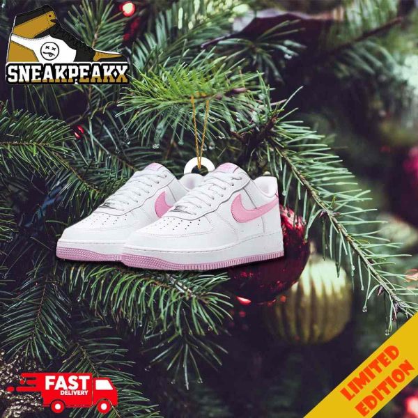 Nike Air Force 1 Pink Pops For Sneaker Lover Christmas Ornaments 2023