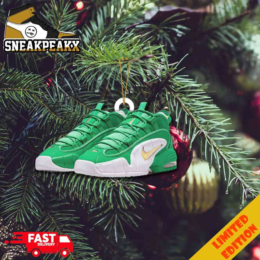 Nike Air Max Penny 1 Stadium Green For Sneaker Lover Christmas Ornaments 2023
