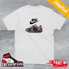 Nike SB Dunk Low Grey Suede Custom Sneaker Unisex T-shirt