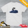 Nike Air Force 1 Fossil Tumbled Leather Covers Custom Sneaker Unisex T-shirt