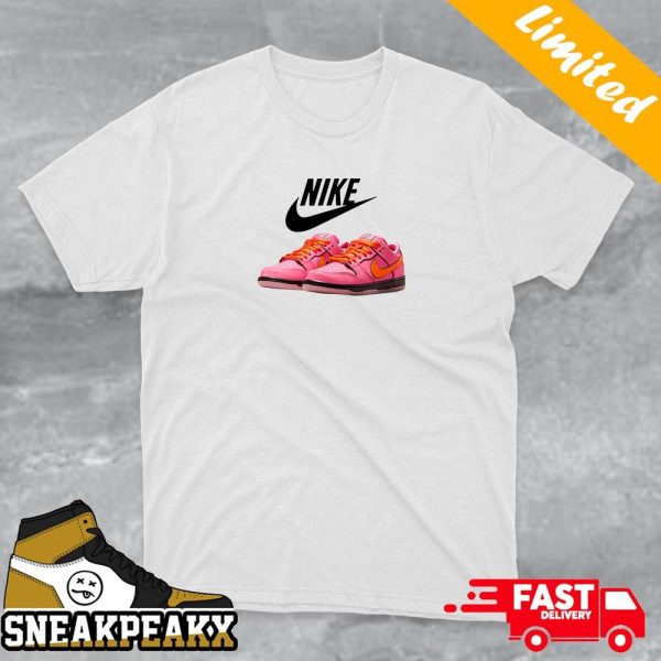 Powerpuff Girls x Nike SB Dunk Low Blossom Unique Sneaker T-shirt