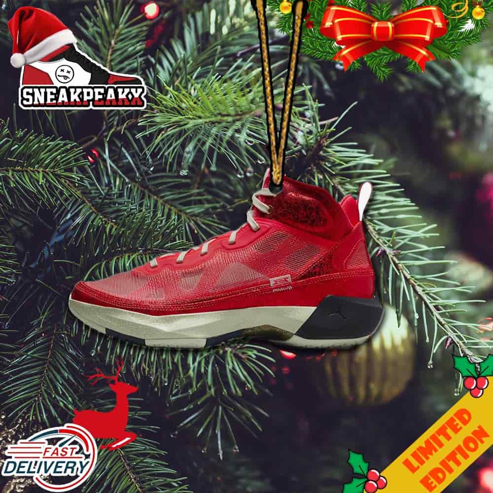 Super Steal Rui Hachimura x Air Jordan XXXVII For Sneaker Lovers Christmas 2023 Tree Decorations Ornament