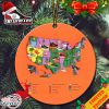 Nike Dunk Low Mystic Red Sneaker Tree Decorations 2023 Christmas Ornament