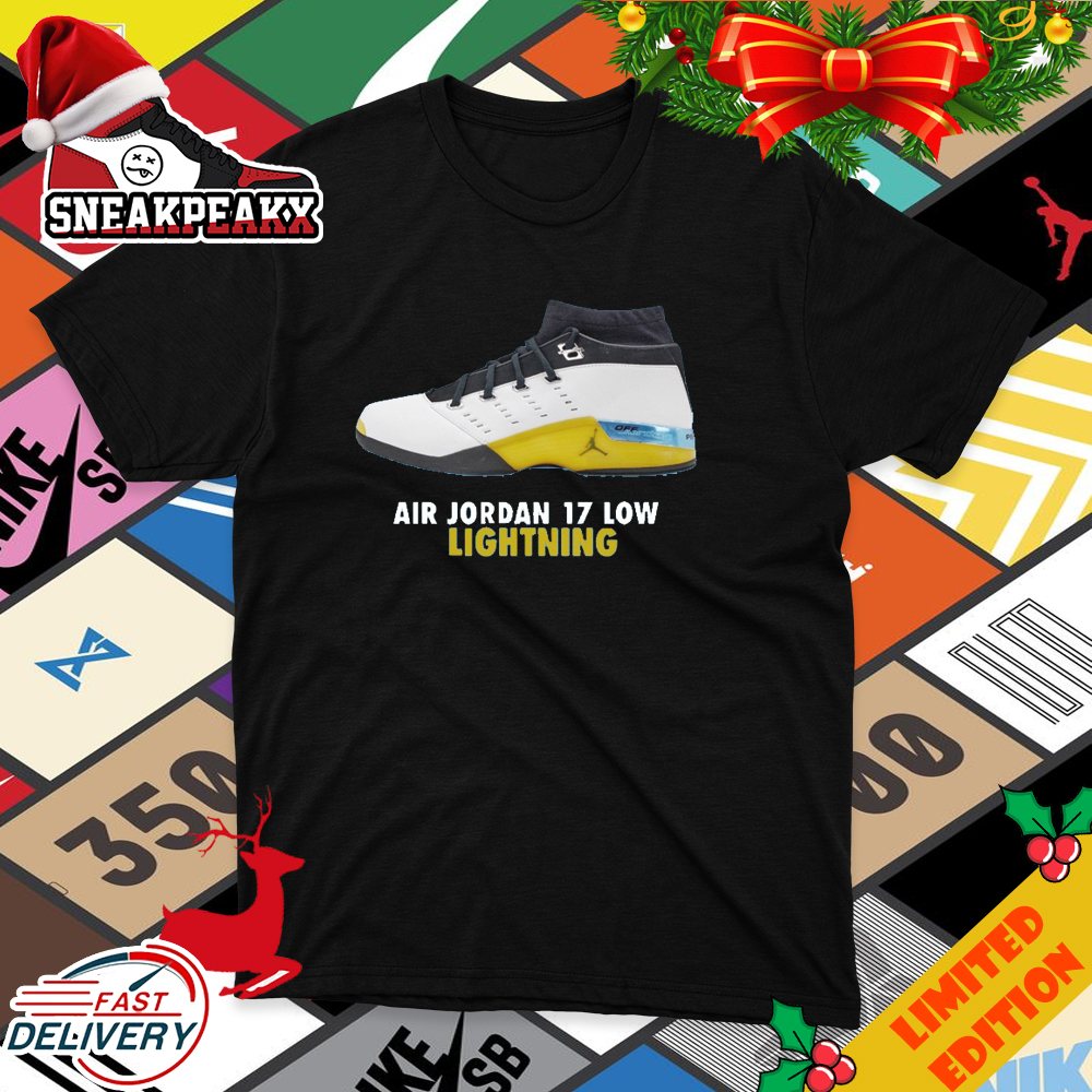 Air Jordan 17 Low Lightning Sneaker T-Shirt
