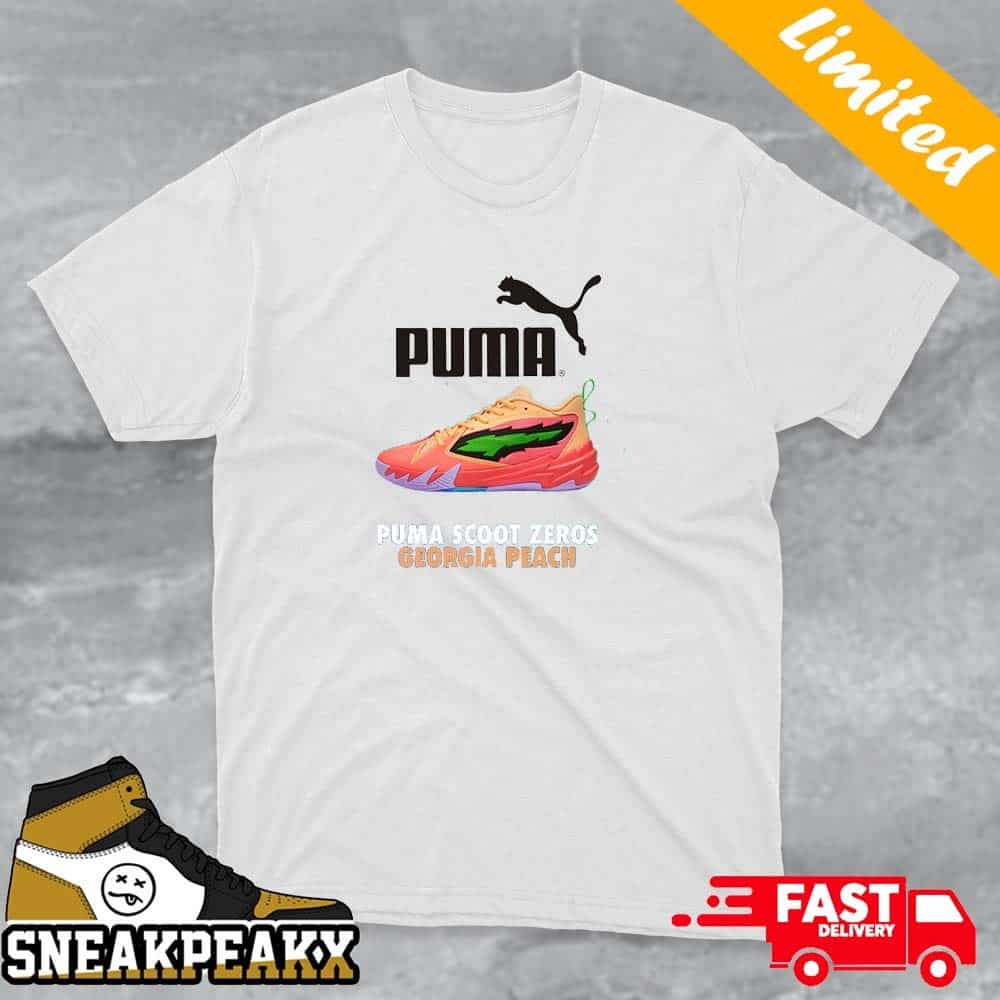 Puma Scoot Zeros Georgia Peach Sneaker T-shirt