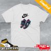 Nike Air Jordan 14 Black And White Unique Sneaker T-shirt