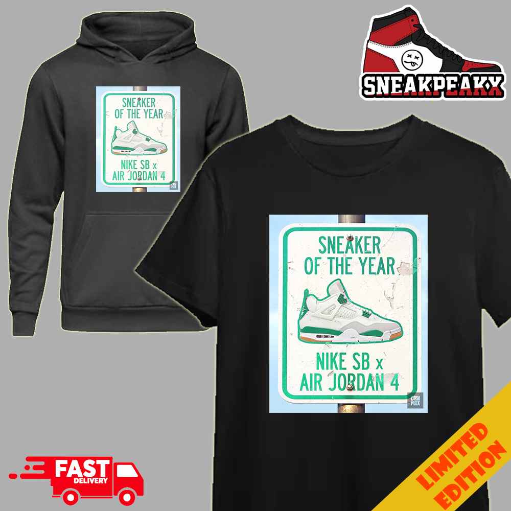 The 2023 Sneaker Of The Year The Nike SB x Air Jordan 4 T-Shirt