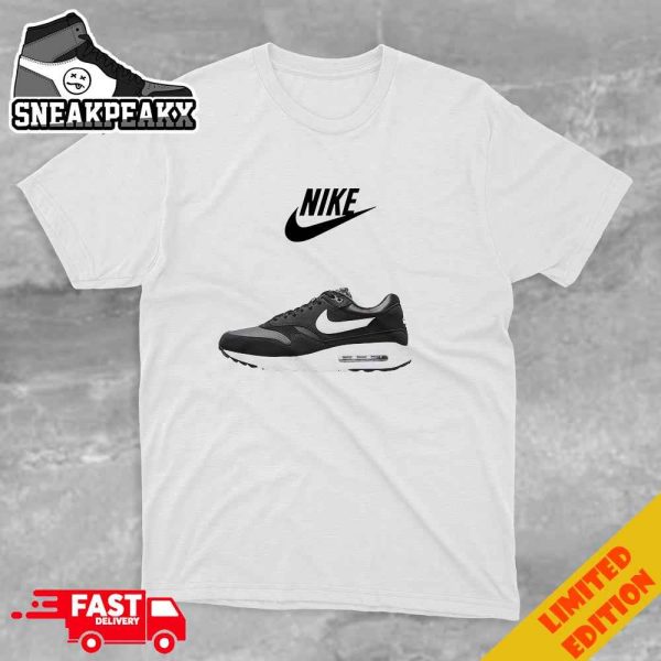 Black White Nike Air Max 1 ’86 OG Golf Sneakers T-Shirt