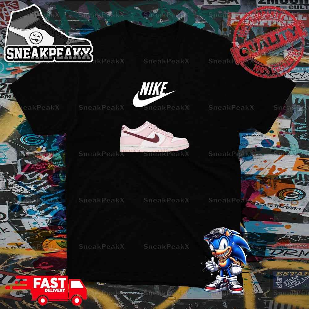 GS Nike Dunk Low 'Pink' Sneaker T-Shirt