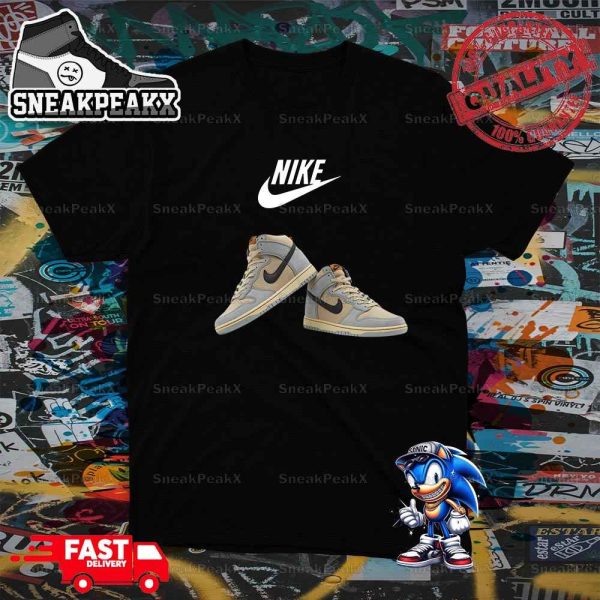 NEW Nike Dunk High SE ‘Hemp Hoops’ Sneaker T-Shirt