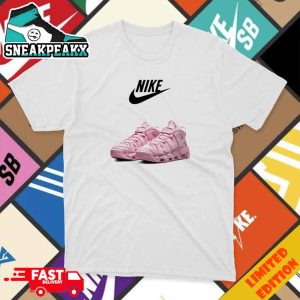 Nike Air More Uptempo Pink Foam Style T-Shirt