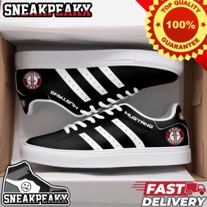 Ford Mustang Stan Smith Black Sneaker Shoes For Adidas Lovers
