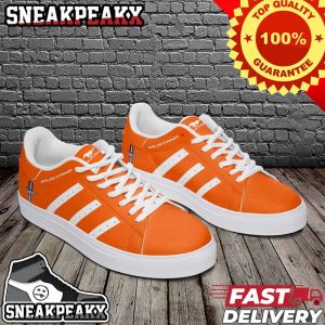 Ford Mustang Stan Smith Orange Sneaker Shoes For Adidas Lovers
