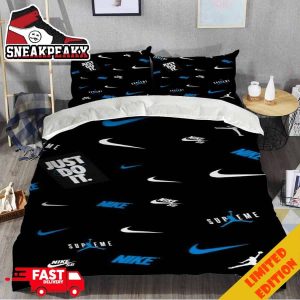 Just Do It x Nike Logo Sneaker Fashion And Style Home Decor Bedding Set Duvet Cover And Pillow Cases